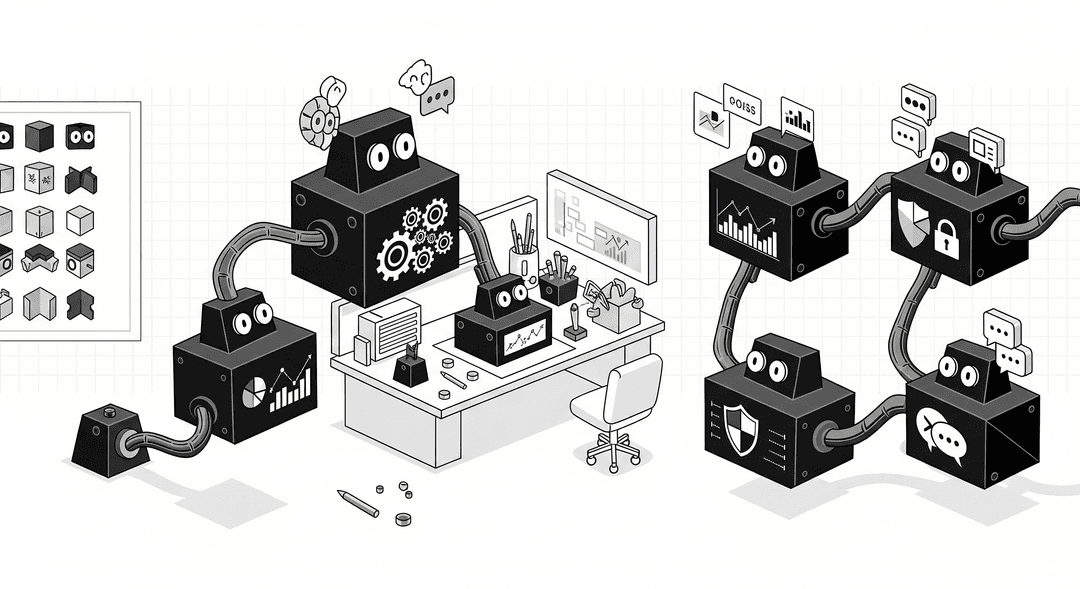 Custom AI solutions and automation interface demonstration