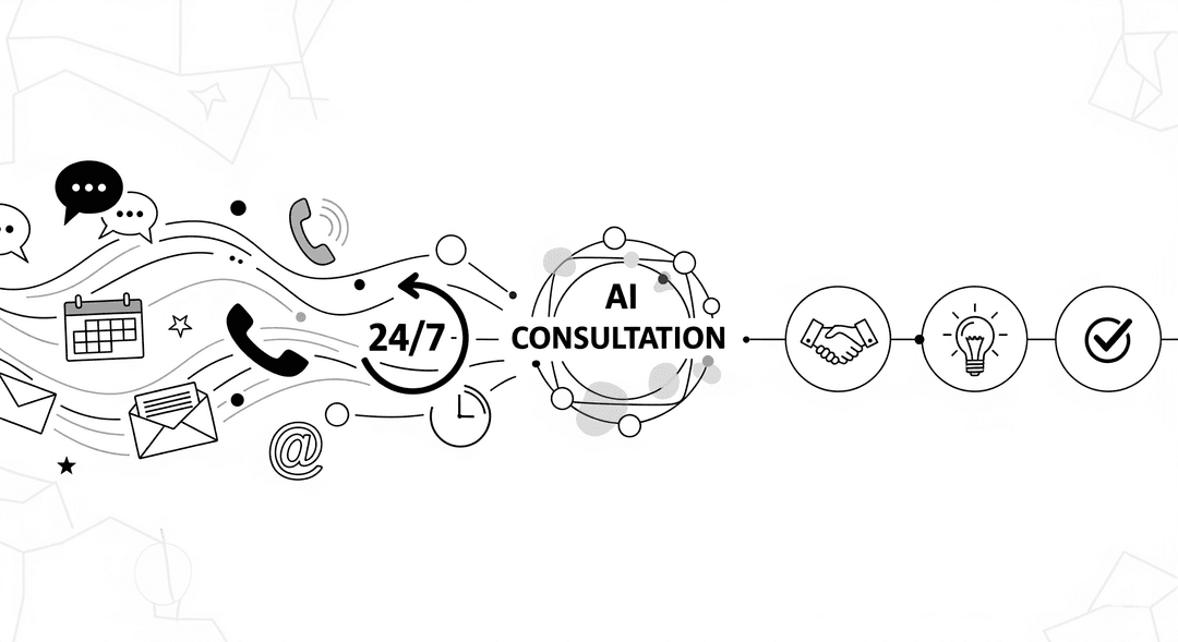 Customer support AI interface demonstration